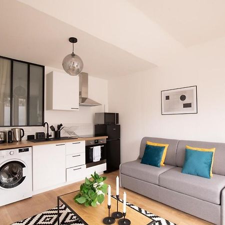 Appartement Lumineux Proche Parc De La Villette Paris Exteriör bild