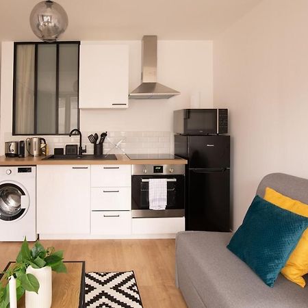 Appartement Lumineux Proche Parc De La Villette Paris Exteriör bild