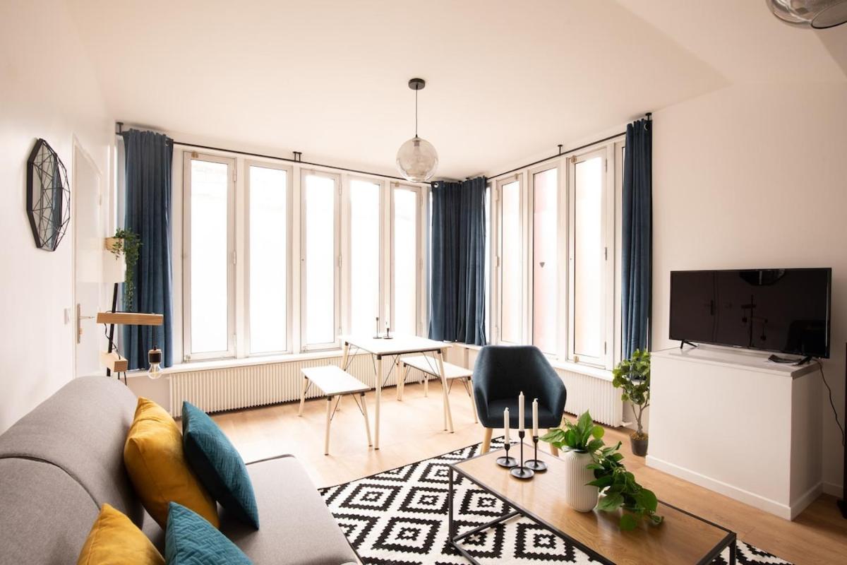 Appartement Lumineux Proche Parc De La Villette Paris Exteriör bild